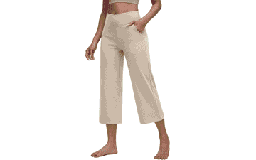 Women's Capri Yoga Pants with Pockets
