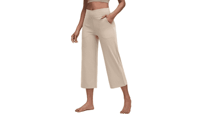 Women's Capri Yoga Pants with Pockets