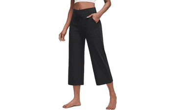 Women's Capri Yoga Pants with Pockets