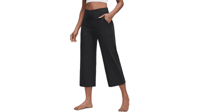 Women's Capri Yoga Pants with Pockets