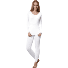 Women's Fleece Lined Thermal Underwear Set