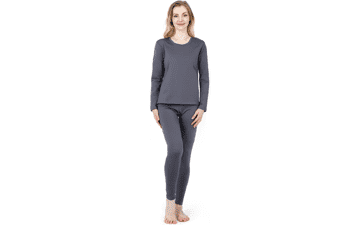 Women's Fleece Lined Thermal Underwear Set