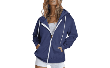 Women's Full Zip Hoodie: Cozy & Stylish Jacket