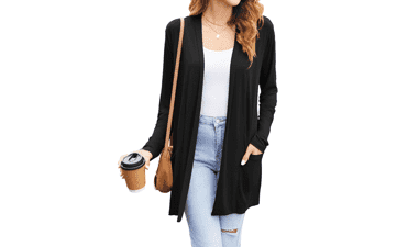 Women's Lightweight Cardigan with Pockets