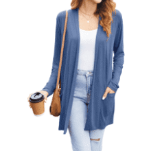 Women's Lightweight Cardigan with Pockets