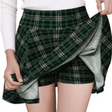 Women's Skater Skirt with Shorts - Versatile & Stretchy