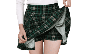 Women's Skater Skirt with Shorts - Versatile & Stretchy