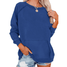 Women's Soft & Cozy Crew Neck Sweatshirt