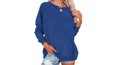 Women's Soft & Cozy Crew Neck Sweatshirt