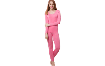 Women's Thermal Underwear Set - Fleece Lined Base Layer