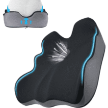 X-Large Memory Foam Seat Cushion for Ultimate Comfort