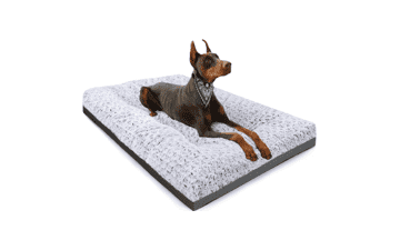 XL Washable Dog Bed - 41" Comfy Kennel Pad for Large Dogs
