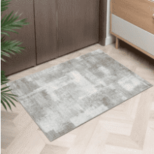 Zesthome Washable 2x3 Area Rug: Abstract, Stain-Resistant, Non-Slip
