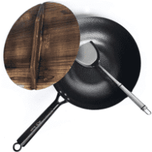 12.5 Inch Carbon Steel Wok