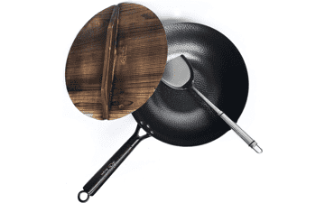 12.5 Inch Carbon Steel Wok