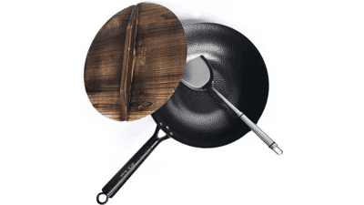 12.5 Inch Carbon Steel Wok