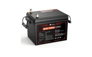 12V 100Ah LiFePO4 Battery - Deep Cycle, Solar Ready