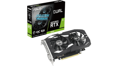 ASUS RTX 3050 6GB OC Edition - Dual Fan Graphics Card