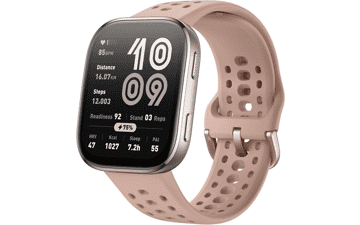 Amazfit Bip 6: 14-Day Battery, GPS, & Fitness Tracker - Blush