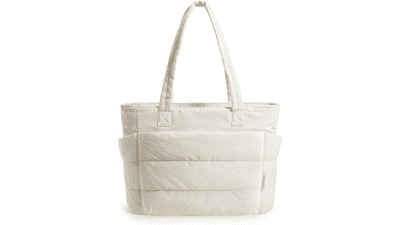 BAGSMART Puffy Tote Bag