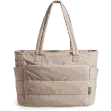 BAGSMART Puffy Tote Bag