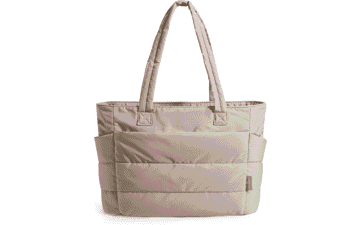 BAGSMART Puffy Tote Bag
