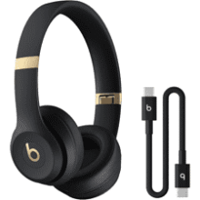 Beats Solo 4: Wireless On-Ear Headphones - Jet Black