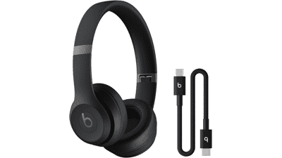 Beats Solo 4: Wireless On-Ear Headphones - Jet Black
