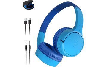 Belkin SoundForm Mini Kids Headphones - Blue