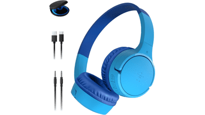 Belkin SoundForm Mini Kids Headphones - Blue