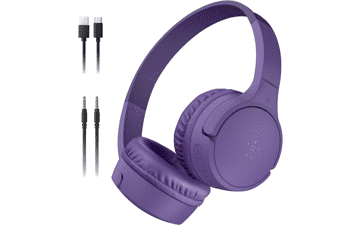 Belkin SoundForm Mini Kids Headphones - Purple