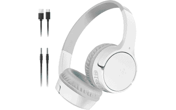 Belkin SoundForm Mini Kids Headphones - White