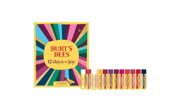 Burt's Bees 12 Days of Joy Lip Balm Set