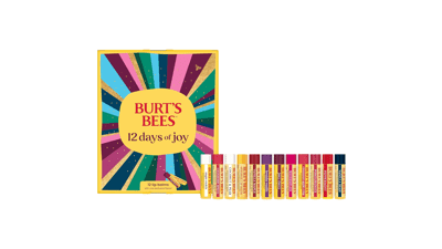 Burt's Bees 12 Days of Joy Lip Balm Set