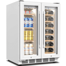 Dual Zone Wine and Beverage Refrigerator