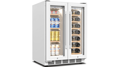 Dual Zone Wine and Beverage Refrigerator