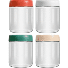 EONJOE Glass Overnight Oats Containers