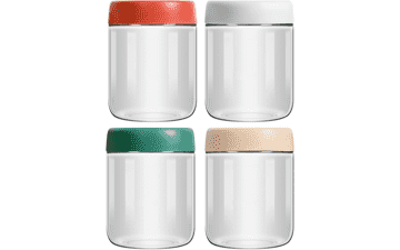 EONJOE Glass Overnight Oats Containers