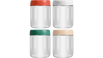 EONJOE Glass Overnight Oats Containers