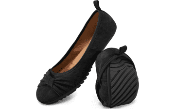 Ecetana Women's Bowknot Ballet Flats