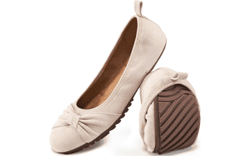 Ecetana Women's Bowknot Ballet Flats