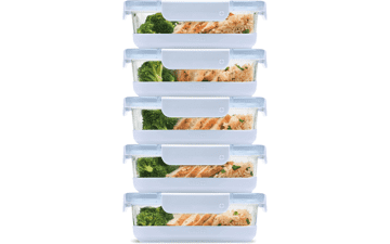 Ello Glass Meal Prep Containers