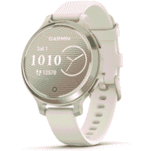 Garmin Lily 2 Active: Stylish GPS Smartwatch - Lunar Gold