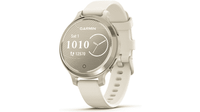 Garmin Lily 2 Active: Stylish GPS Smartwatch - Lunar Gold