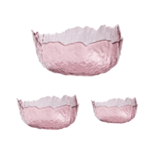 Glass Nesting Salad Bowls