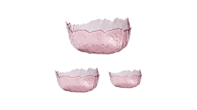 Glass Nesting Salad Bowls