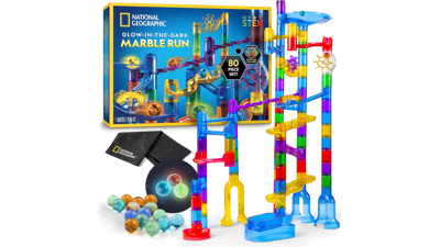Glowing Marble Run Kit