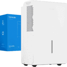 HOmeLabs 120-Pint Smart Dehumidifier: Powerful Moisture Control