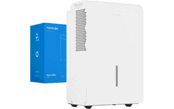 HOmeLabs 120-Pint Smart Dehumidifier: Powerful Moisture Control