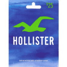 Hollister $25 Gift Card